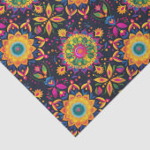 Vibrant Diwali Seidenpapier (Detail)