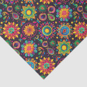 Vibrant Diwali Seidenpapier (Detail)