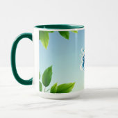 Vibrant Dopamine Eco-Guardians' Embrace Tasse (Links)