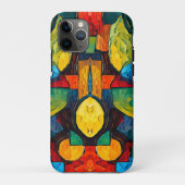 Vibrant Dreams Geometry – Bold Modern Abstract Art Case-Mate iPhone Hülle (Rückseite)