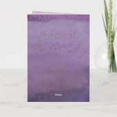 Vibrant Enjoy the Little Things Butterfly Birthday Karte (Rückseite)