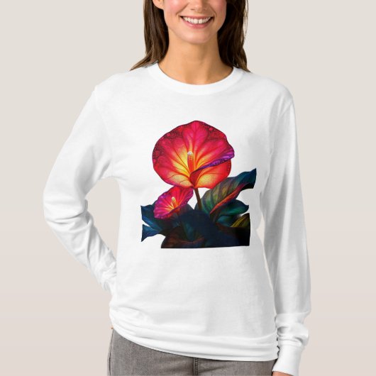 vibrant ethereal flower T-Shirt (Vorderseite)