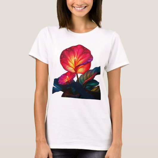 vibrant ethereal flower T-Shirt (Vorderseite)