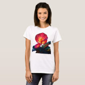 vibrant ethereal flower T-Shirt (Vorne ganz)