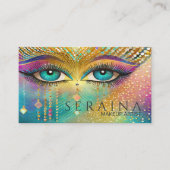 Vibrant Eyes Creative Makeup ID1037 Visitenkarte (Vorderseite)
