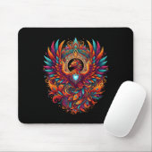 Vibrant Fantasy Pcute Ss Cute Ssnix Mythical Bird  Mousepad (Mit Mouse)