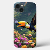 "Vibrant Feathers" Case-Mate iPhone Hülle (Rückseite)
