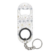 Vibrant field of wildflowers  mini flaschenöffner (Rückseite)