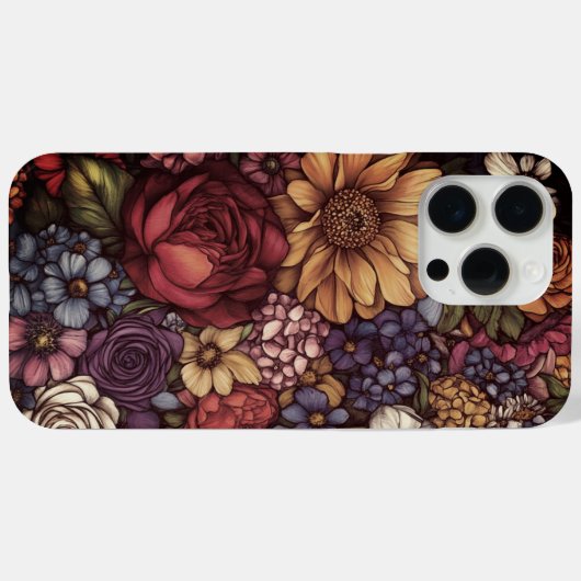 Vibrant Floral Bouquet iPhone Case2 Case-Mate iPhone Hülle (Rückseite (Horizontal))