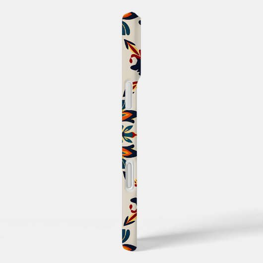 Vibrant Folk Art Medallion Phone Case (Rückseite / Rechts)