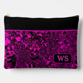 Vibrant Fuchsia Cosmetic Pouch Zubehörtasche