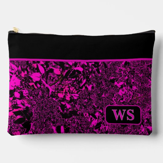 Vibrant Fuchsia Cosmetic Pouch Zubehörtasche (Vorderseite)