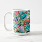 Vibrant Garden Symphony Kaffeetasse (Links)
