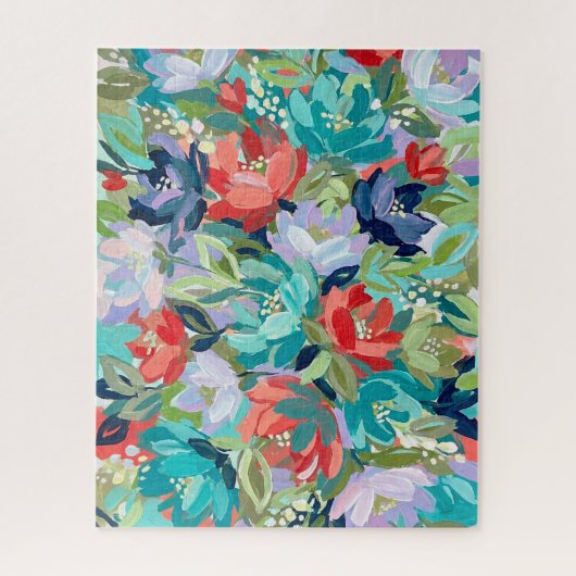 Vibrant Garden Symphony Puzzle (Vertikal)