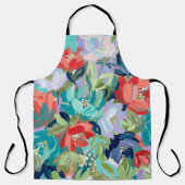 Vibrant Garden Symphony Schürze (Vorderseite)