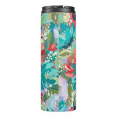 Vibrant Garden Symphony Thermosbecher (Rückseite)