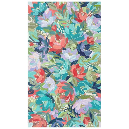 Vibrant Garden Symphony Tischdecke (Vorderseite)