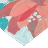 Vibrant Garden Symphony Tischdecke (Schrägansicht)