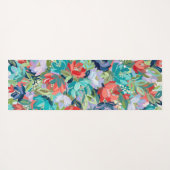 Vibrant Garden Symphony Yogamatte (Rückseite (Horizontal))