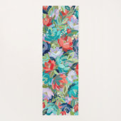 Vibrant Garden Symphony Yogamatte (Rückseite)