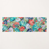 Vibrant Garden Symphony Yogamatte (Vorderseite (Horizontal))