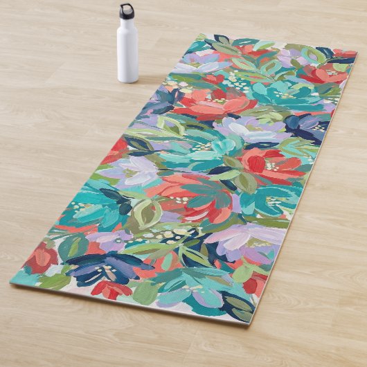 Vibrant Garden Symphony Yogamatte (Beispiel)