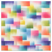 Vibrant Geometric Color Blocks with Soft Gradient  Stoff (Nahaufnahme)