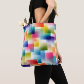 Vibrant Geometric Color Blocks with Soft Gradient  Tasche (Von Nahem)