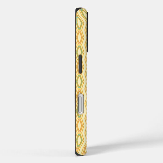 Vibrant geometric pattern with hexagonal shapes  Case-Mate iPhone hülle (Rückseite / Rechts)