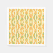 Vibrant geometric pattern with hexagonal shapes  serviette (Vorderseite)