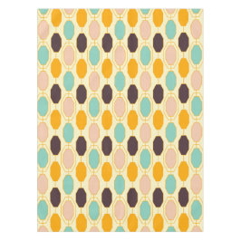 Vibrant geometric pattern with rows of octagonal s tischdecke