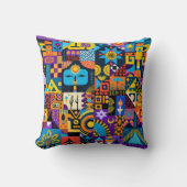 Vibrant Geometry Cushion Kissen (Vorderseite)