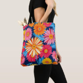 Vibrant Gerbera Daisies Blume Pflanze Tasche (Von Nahem)