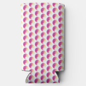 Vibrant gradient pearl circles. selters dosenkühler (Rückseite)