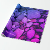Vibrant Gradient Stones Photography Geschenkpapier (Ungerollt)