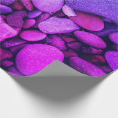 Vibrant Gradient Stones Photography Geschenkpapier (Ecke)