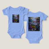 vibrant graffiti T-Shirt (Design Vorderseite & Rückseite)