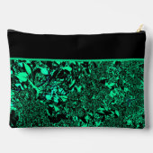 Vibrant Green Cosmetic Pouch Zubehörtasche (Rückseite)