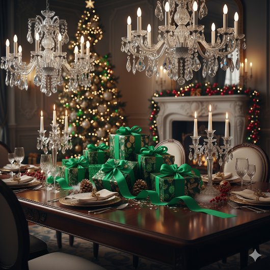 Vibrant Green Grosgrain Ribbon for Christmas Decor Ripsband