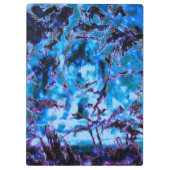 Vibrant Haven Klemmbrett (Rückseite)