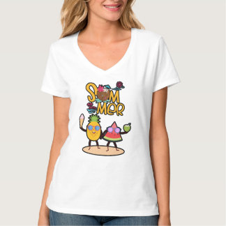 Vibrant Hello Summer  T-Shirt