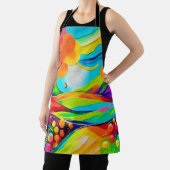 Vibrant Hillside Harmony Painting Schürze (InSitu)