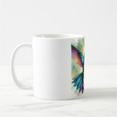 Vibrant Hummingbird 240824AREF124 - Watercolor Kaffeetasse (Links)