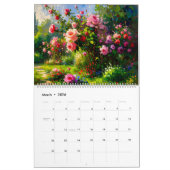 Vibrant Impasto Art Calendar 2026 Kalender (Mär 2026)