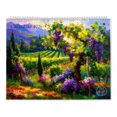 Vibrant Impasto Art Calendar 2026 Kalender (Titelbild)
