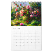 Vibrant Impasto Art Calendar 2026 Kalender (Mär 2026)