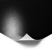 Vibrant infinity with rainbow butterfly on black fotodruck (Ecke)