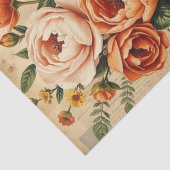 Vibrant Italian-Inspired Floral Collage Seidenpapier (Detail)