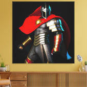 Vibrant Knight Leinwanddruck (Insitu (Wohnzimmer))