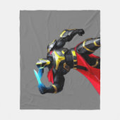Vibrant Knight Throw Blanket Fleecedecke (Vorderseite)